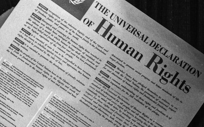 The UN Human Rights Declaration turns 75 today