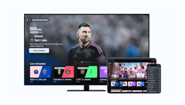 MLS Season Pass on Apple TV gives fans access to every MLS game with no blackouts, in-depth coverage and analysis, an array of exclusive content, and more.