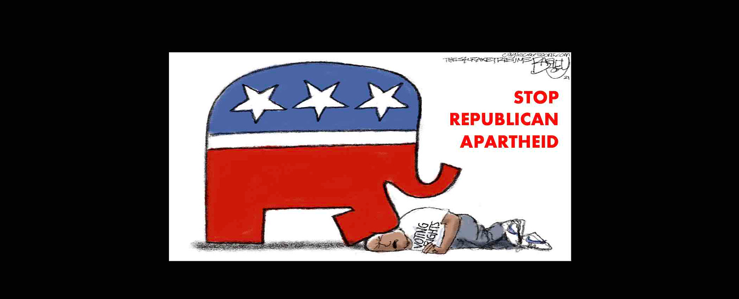 Stop Republican Apartheid