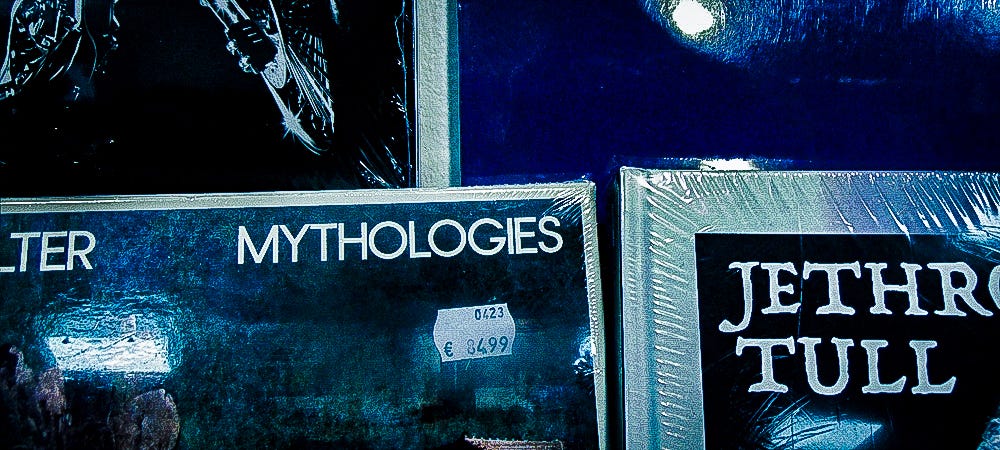 Music albums and mythologies.