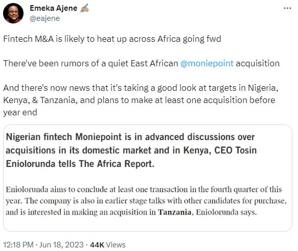 Moniepoint CEO Tosin Eniolorunda on Africa's fintech future - Rest of World