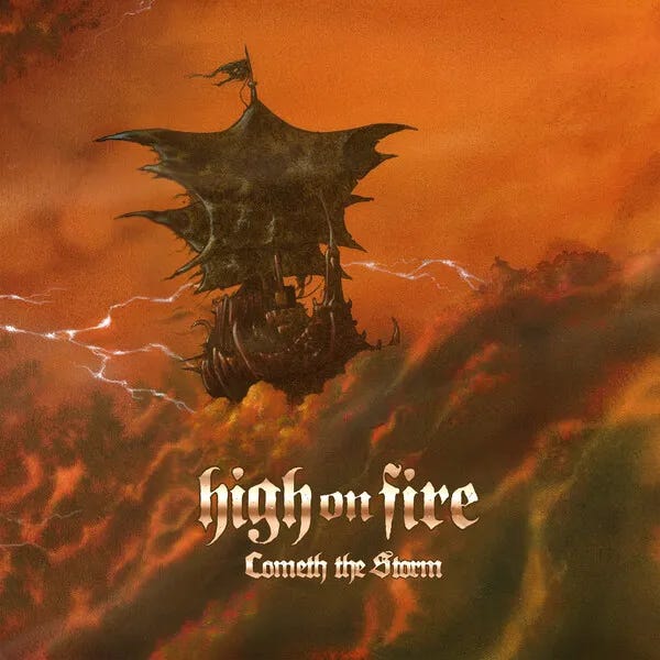 Cover art for Cometh the Storm by High on Fire
