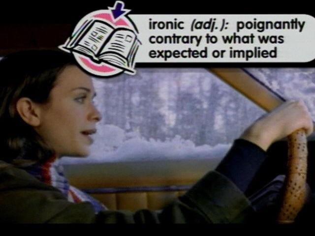 r/nostalgia - 1AS ironic (adj.): poignantly contrary to what was expected or implied