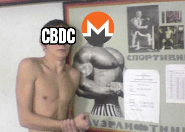 r/moonero - CBDC vs Monero