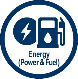 community lifeline icon for energy (power and fuel)