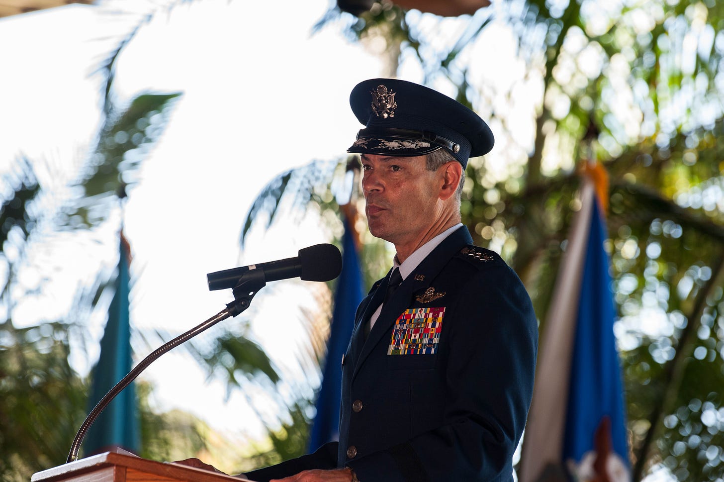 Wilsbach takes command of PACAF from next CSAF Brown