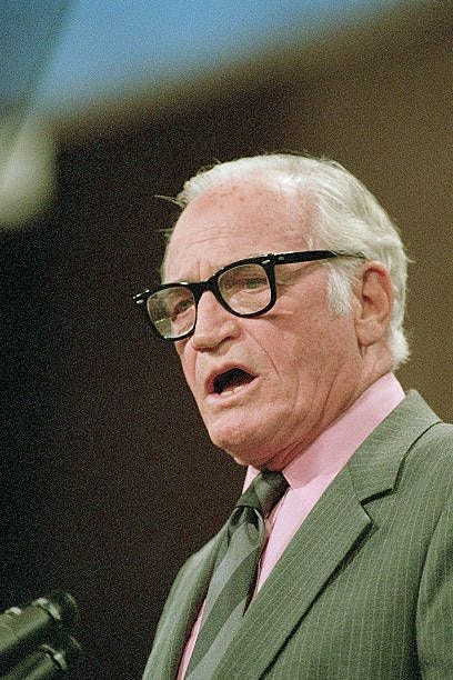 Photo shows Senator Barry Goldwater, of Arizona.