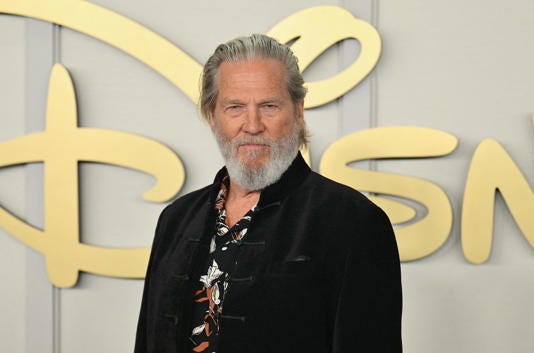 Jeff Bridges was among the Hollywood stars who participated in a "white dudes for Harris" fundraising call.