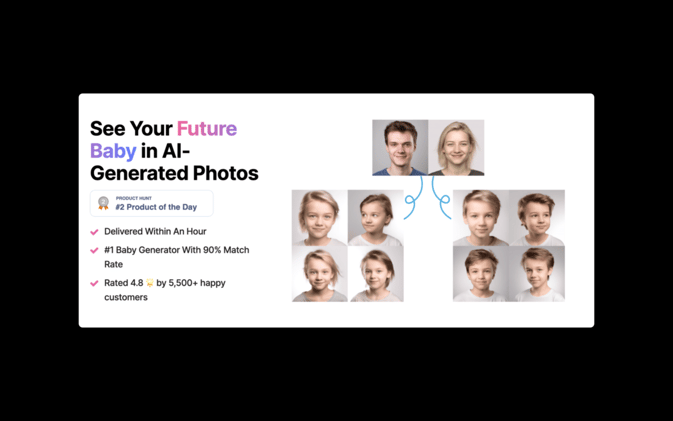 This A.I Tool Predicts How Your Baby Looks Like Makes $10,000