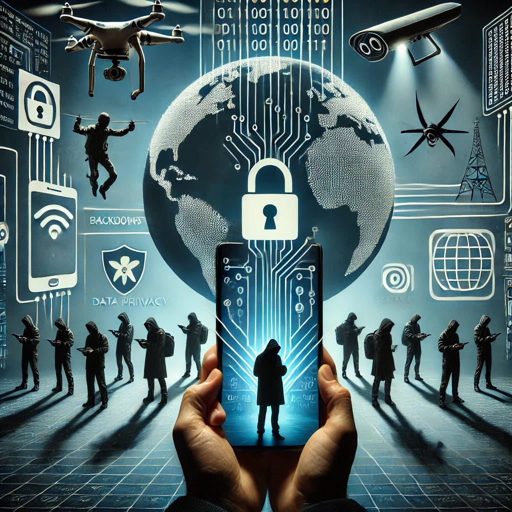A Longtime AT&T Customer Fighting for Privacy in a World Full of Leaks, Backdoors, and Surveillance Via Disruptive Fine Art! 