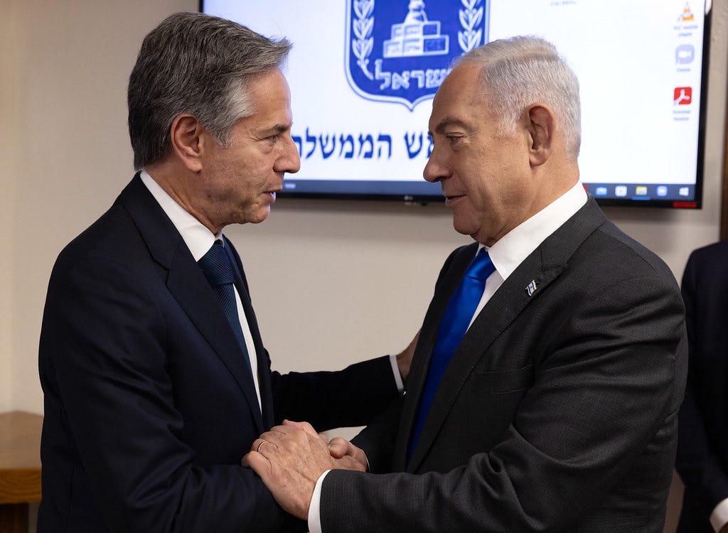 Secretary Blinken Meets With Israeli Prime Minister Netany… | Flickr