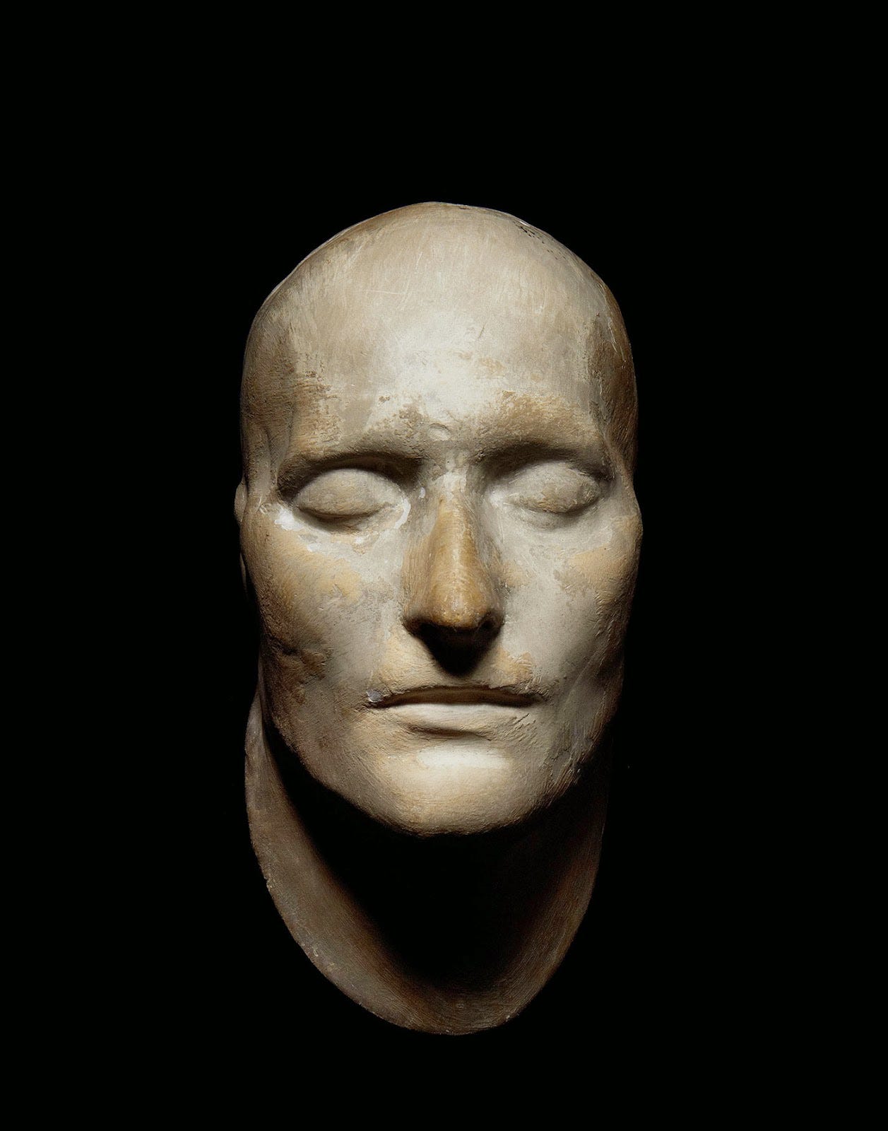 Death mask of Napoleon Bonaparte, 1821 - Rare Historical Photos