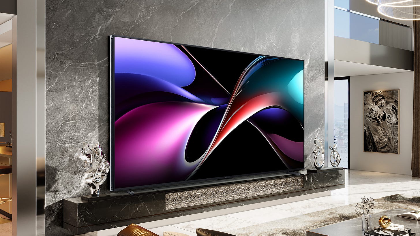 Hisense 116UX TriChroma TV