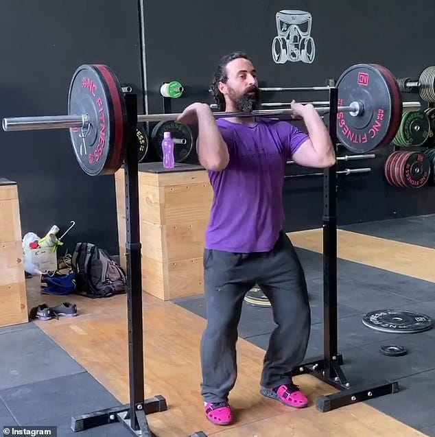 Melbourne weightlifter and strength coach Chris Ciancio (pictured) died while holidaying with his family in Italy