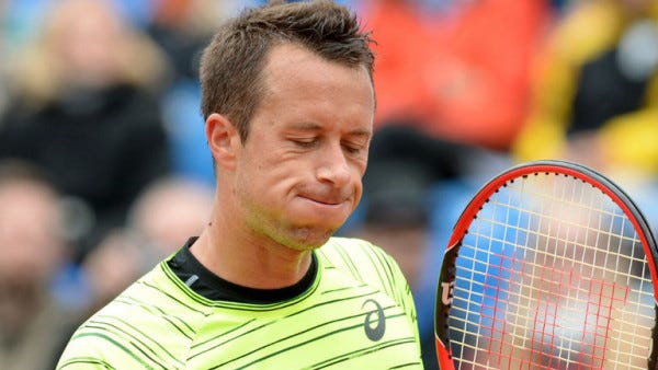 Philipp Kohlschreiber loses to andy murray at 2015 munich open