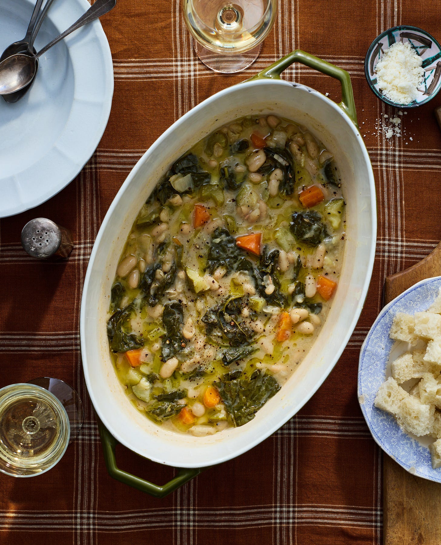Pot of Ribollita.