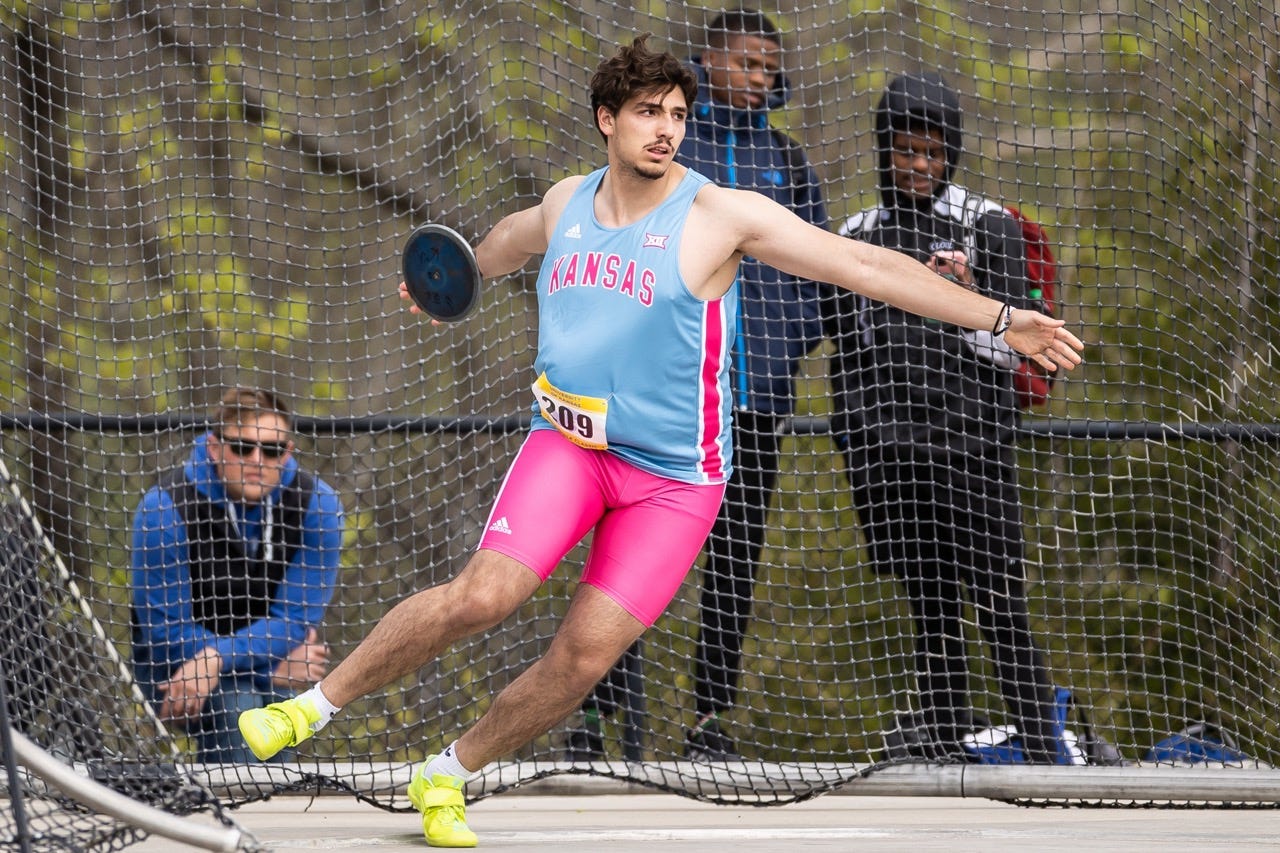 Dimitrios Pavlidis, Thrower, Kansas Jayhawks - NIL Profile - Opendorse