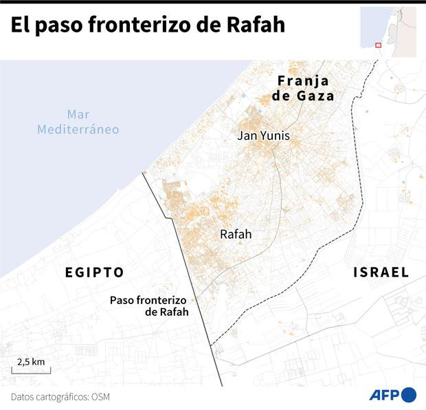 Israel | Hamás | Franja de Gaza | El paso de Rafah: el cruce entre Gaza y  Egipto que juega un papel fundamental en la guerra | Palestina | MUNDO | EL  COMERCIO PERÚ