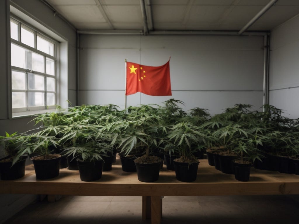 chinese marijuana grows