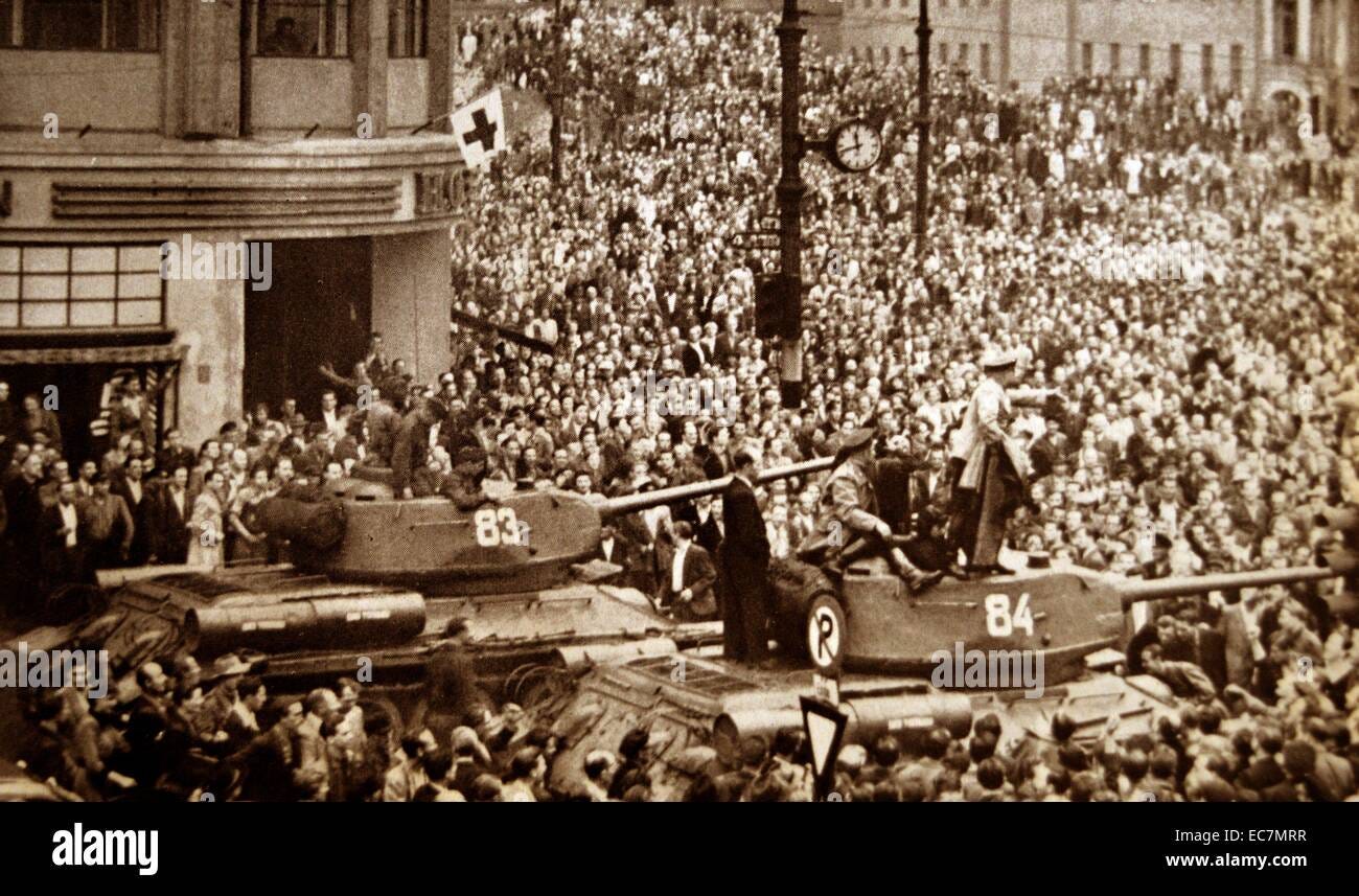 The Uprising of 1953 in East Germany was violently suppressed by tanks of  the Group of Soviet Forces Stock Photo - Alamy