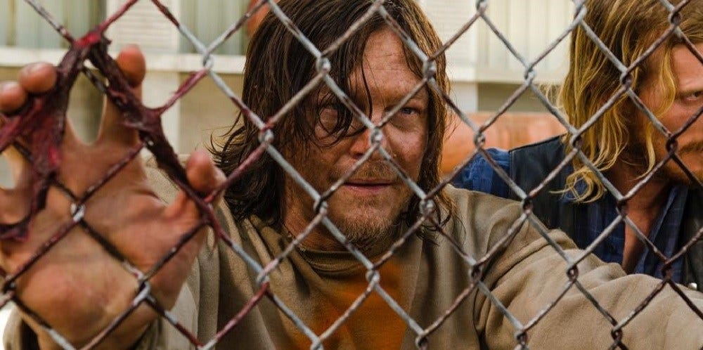 'The Walking Dead' 703 Daryl and Negan tangle in that Cell 2016 images