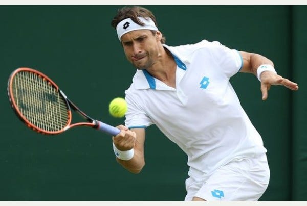 david ferrer tongue going for atp nottingham open 2015 images david ferrer tongue going for atp nottingham open 2015 images