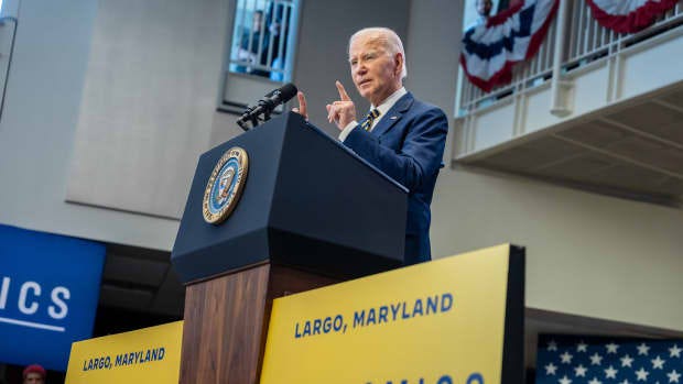 President Joe Biden delivers a speech on the U.S. economy and “Bidenomics”, Thursday, September 14, 2023, at Prince George’s Community College in Largo, Maryland.  (Official White House Photo by Adam Schultz)