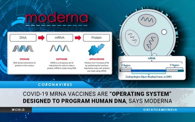 Experimental COVID-19 mRNA Vaccines Are Operating System Designed To ...