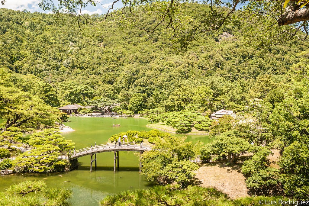 Los jardines Ritsurin de Takamatsu