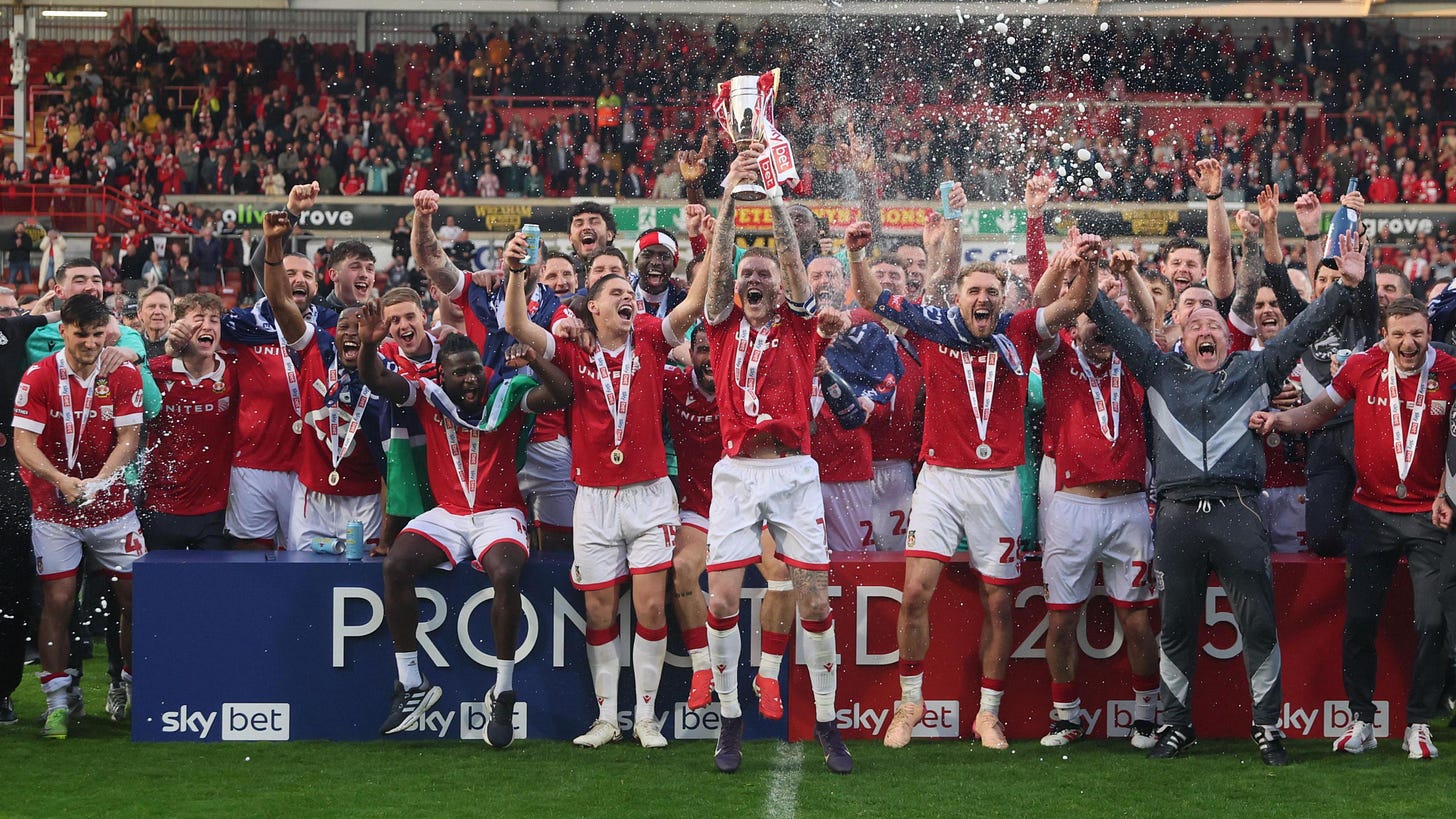 Wrexham's remarkable rise and hopes for the future in the Championship -  BBC Sport