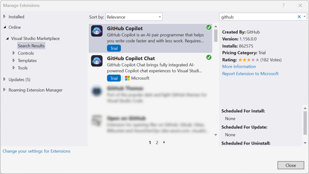 How to Install GitHub Copilot in Visual Studio
