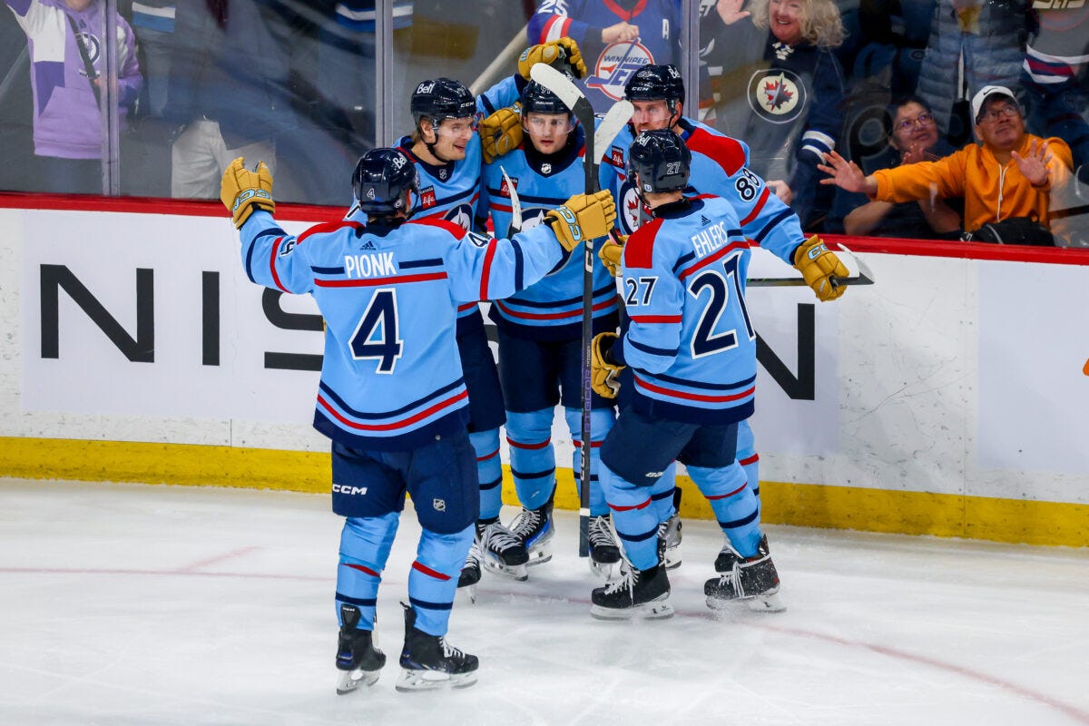 Winnipeg Jets Celebrate