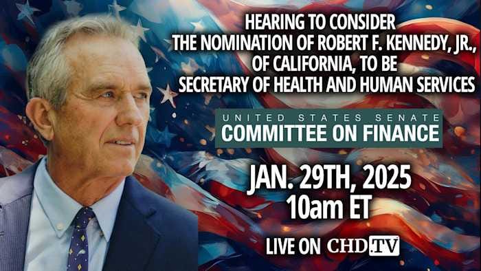 LIVE: Robert F. Kennedy Jr. HHS Confirmation Hearing | Jan. 29