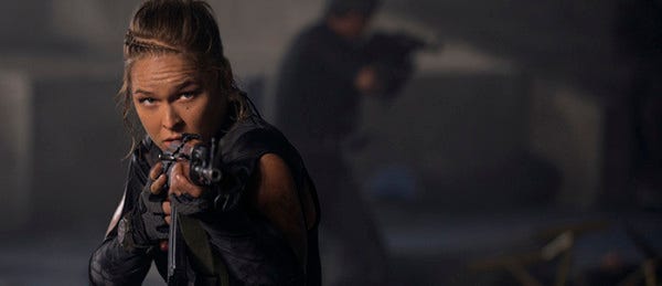 ronda rousey in expendables 3 movie 2015