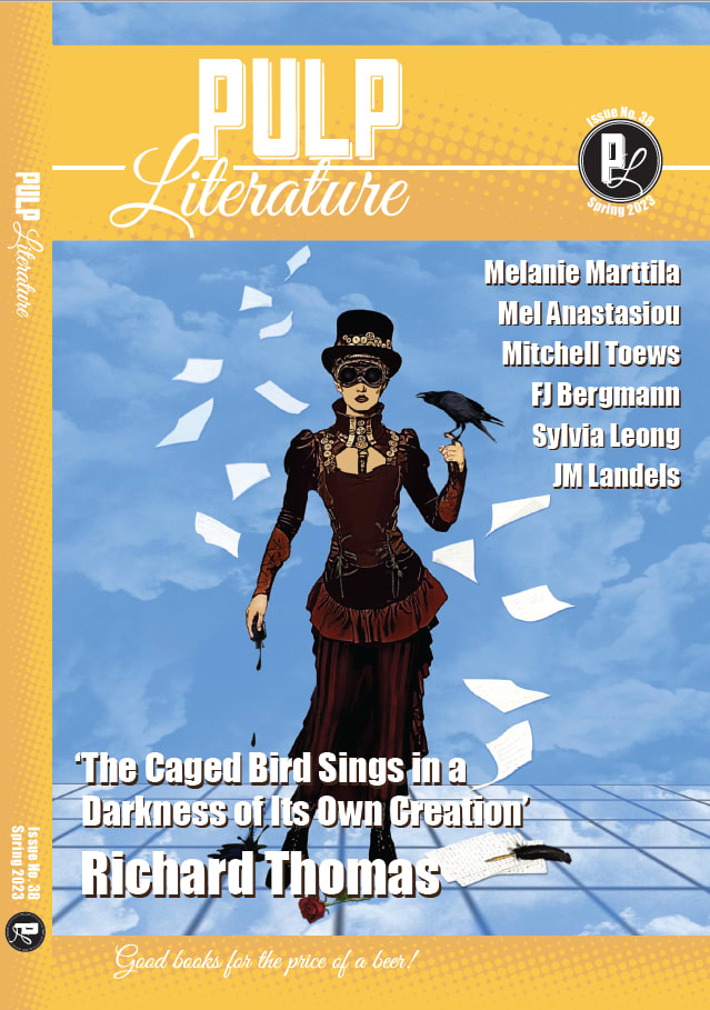 Cover of Pulp Literature, Issue no. 38, Spring 2023.