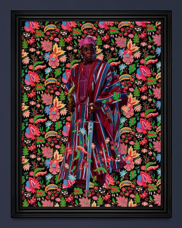 &ldquo;Portrait of Olusegun Obasanjo, Former President of Nigeria,&rdquo; 2023.