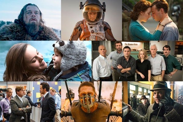 2016 academy award oscar nominations images