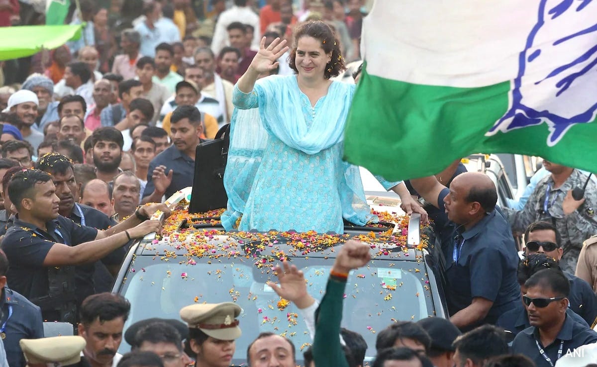 Priyanka Gandhi's Electoral Marathon: 100+ Meetings and Roadshows for the 2024 Elections