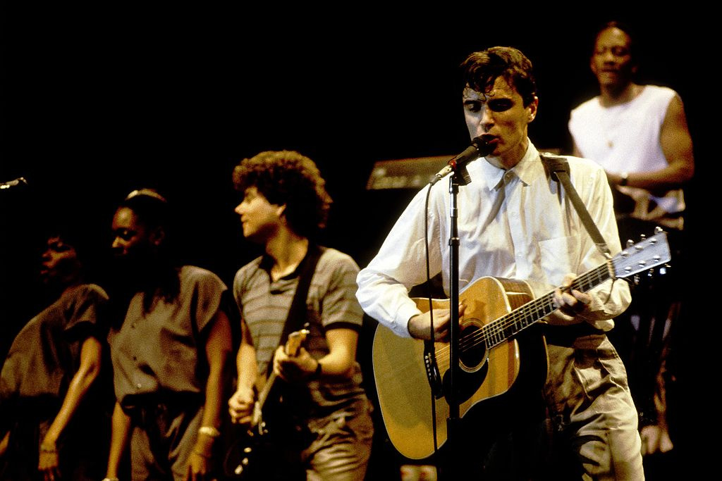 Talking Heads in Jonathan Demme's Stop Making Sense from 1984