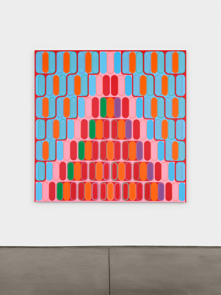 Dan Walsh Release, 2023 acrylic on canvas 70 x 70 in. (177.8 x 177.8 cm)