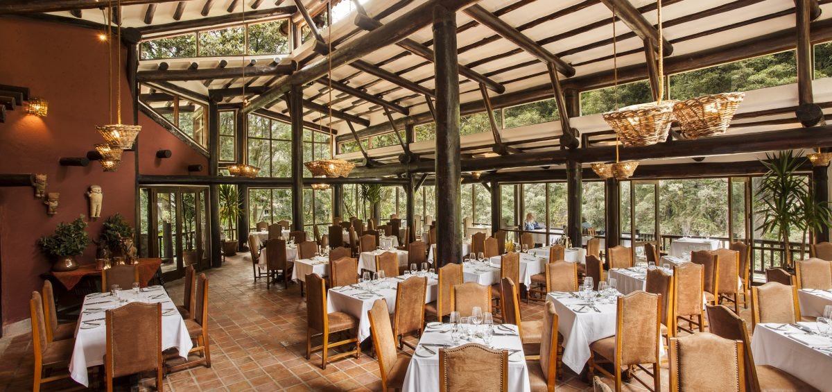 Inkaterra Machu Picchu Pueblo Hotel - Dining Room Interior