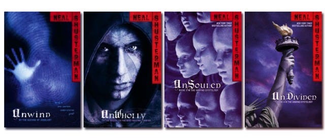 Book Series Thoughts: Unwind Dystology by Neal Shusterman – read. watch.  play. post.