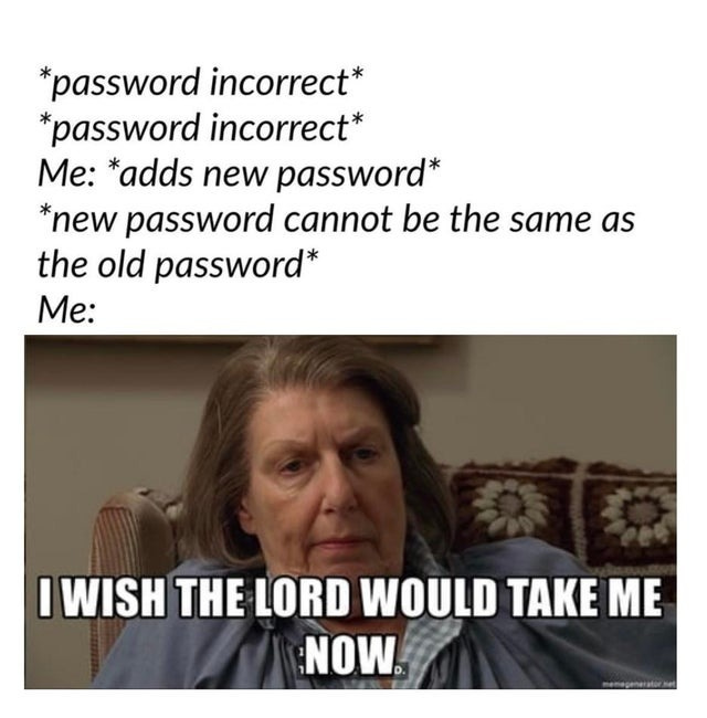 The best Password memes :) Memedroid