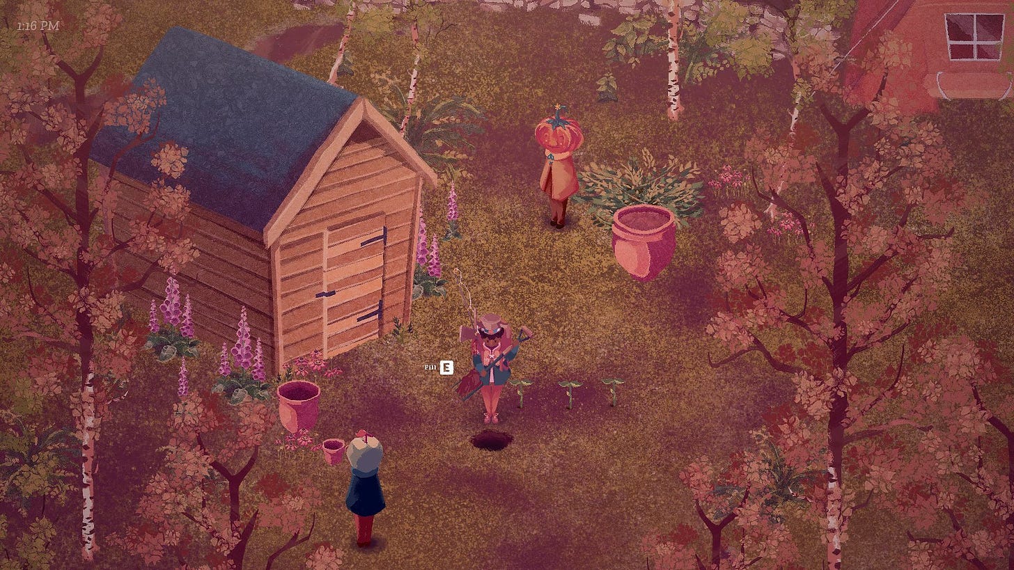 The Garden Path Lets You Befriend People With Cute Animal And Vegetable ...