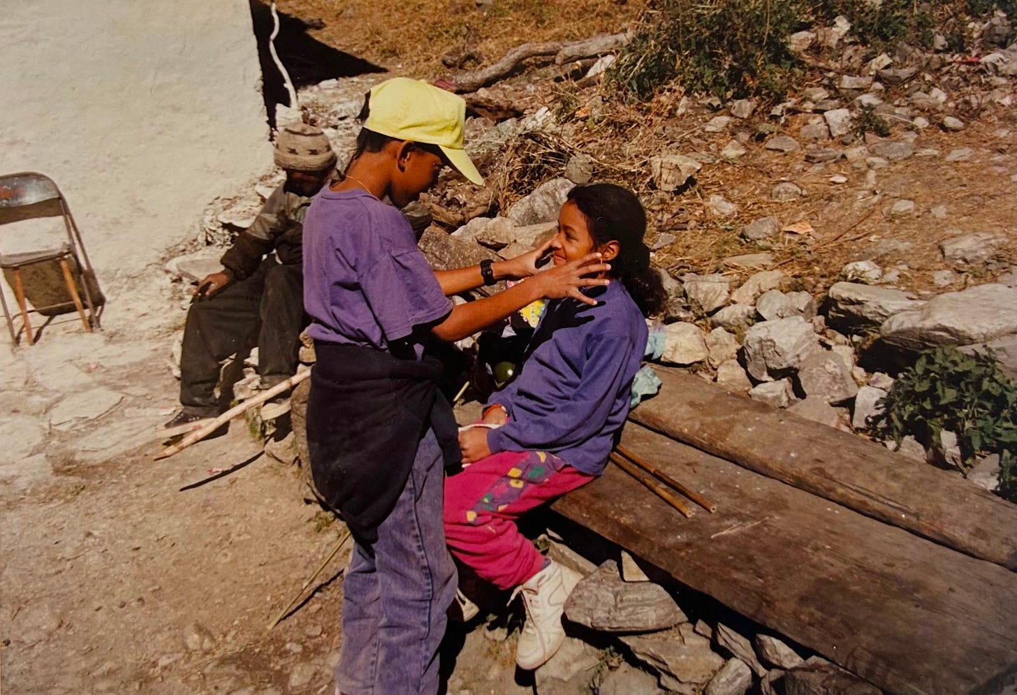 My brother and I in Nepal