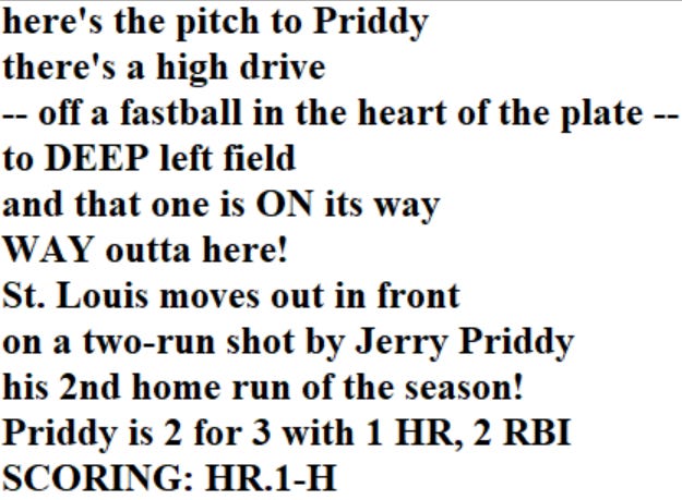 Diamond Mind Baseball Play By Play