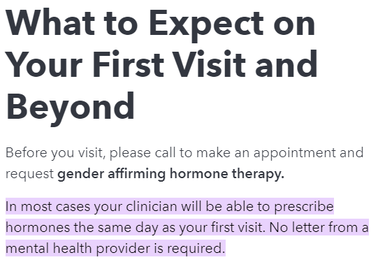 Screenshot from Panned Parenthood, https://www.plannedparenthood.org/planned-parenthood-mar-monte/patient-resources/gender-affirming-care/hormone-therapy-first-visit