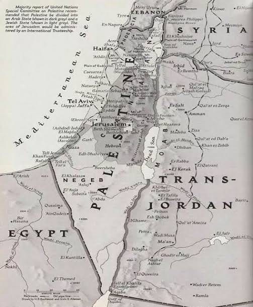 History of Palestine from the end of the British mandate to the beginning  of the founding of 'Israel', thread : #GazaUnderAttack #freepalastine -  Thread from Mamdouh @MamdouhAlajami - Rattibha