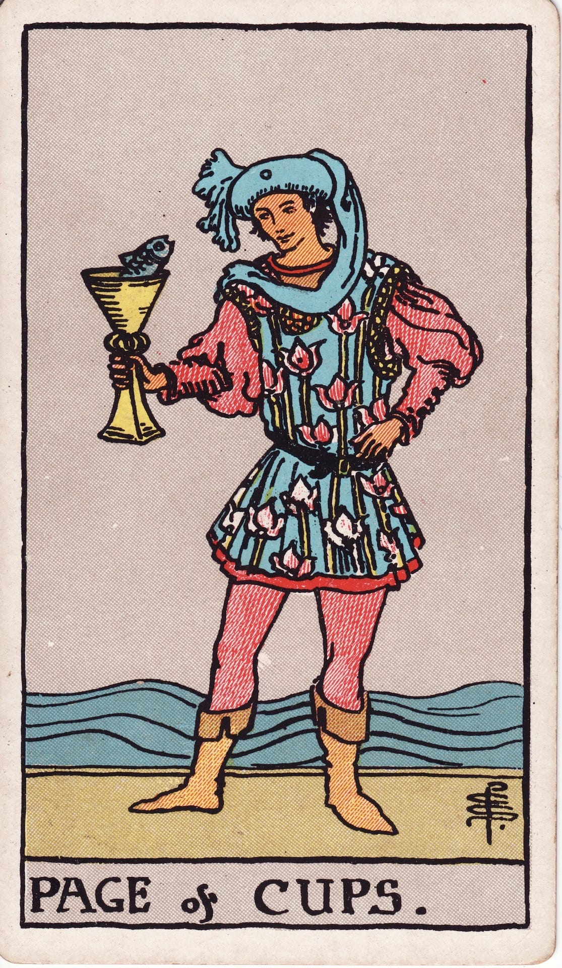 Page of Cups - Wikipedia