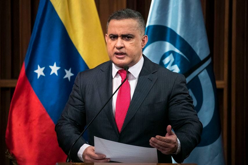 Tarek William Saab, fiscal general de Venezuela designado por la fraudulenta Asamblea Nacional Constituyente.